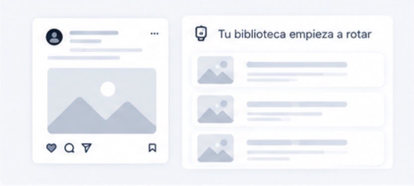 06Tu biblioteca empieza a rotar