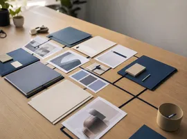 Documentos organizados y conectados que representan una biblioteca de contenido como alternativa a agencia SEO