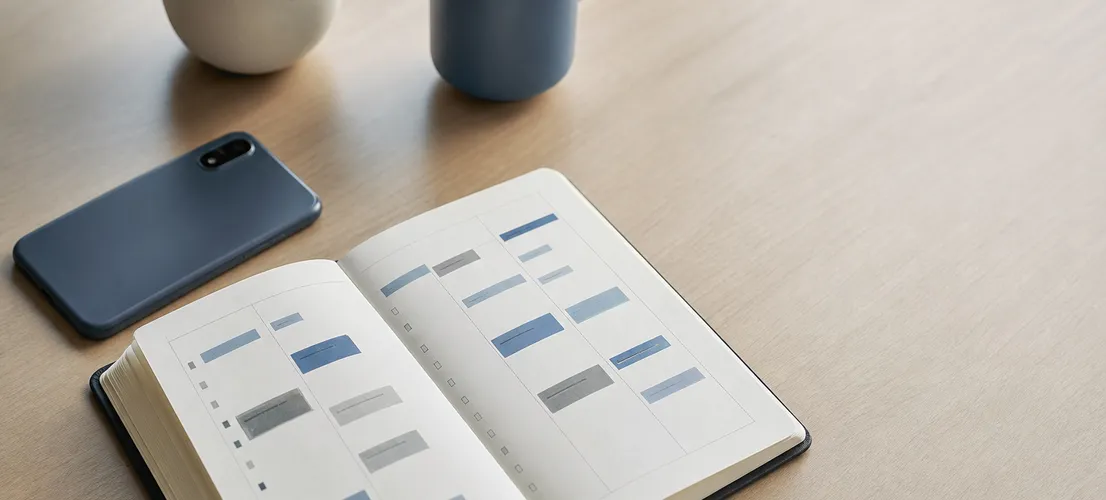 Planificación de calendario editorial para mantener presencia constante en LinkedIn sin equipo interno