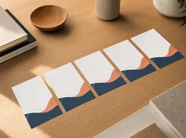 Tarjetas de contenido repetidas con el mismo estilo, símbolo de coherencia en la construcción de autoridad de marca
