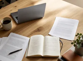 Materiales reales de una empresa organizados para entrenar la IA con la voz de la marca